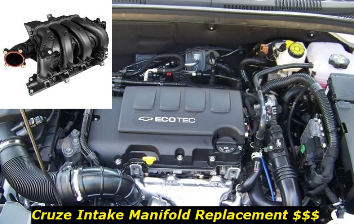cruze intake manifold replacement cost